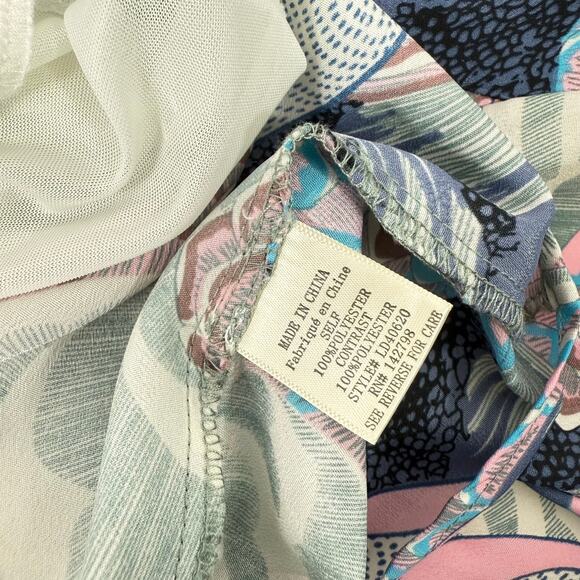 Love Riche Women's Boho Racerback Sleeveless Dress Size‎ Small - Picture 5 of 6